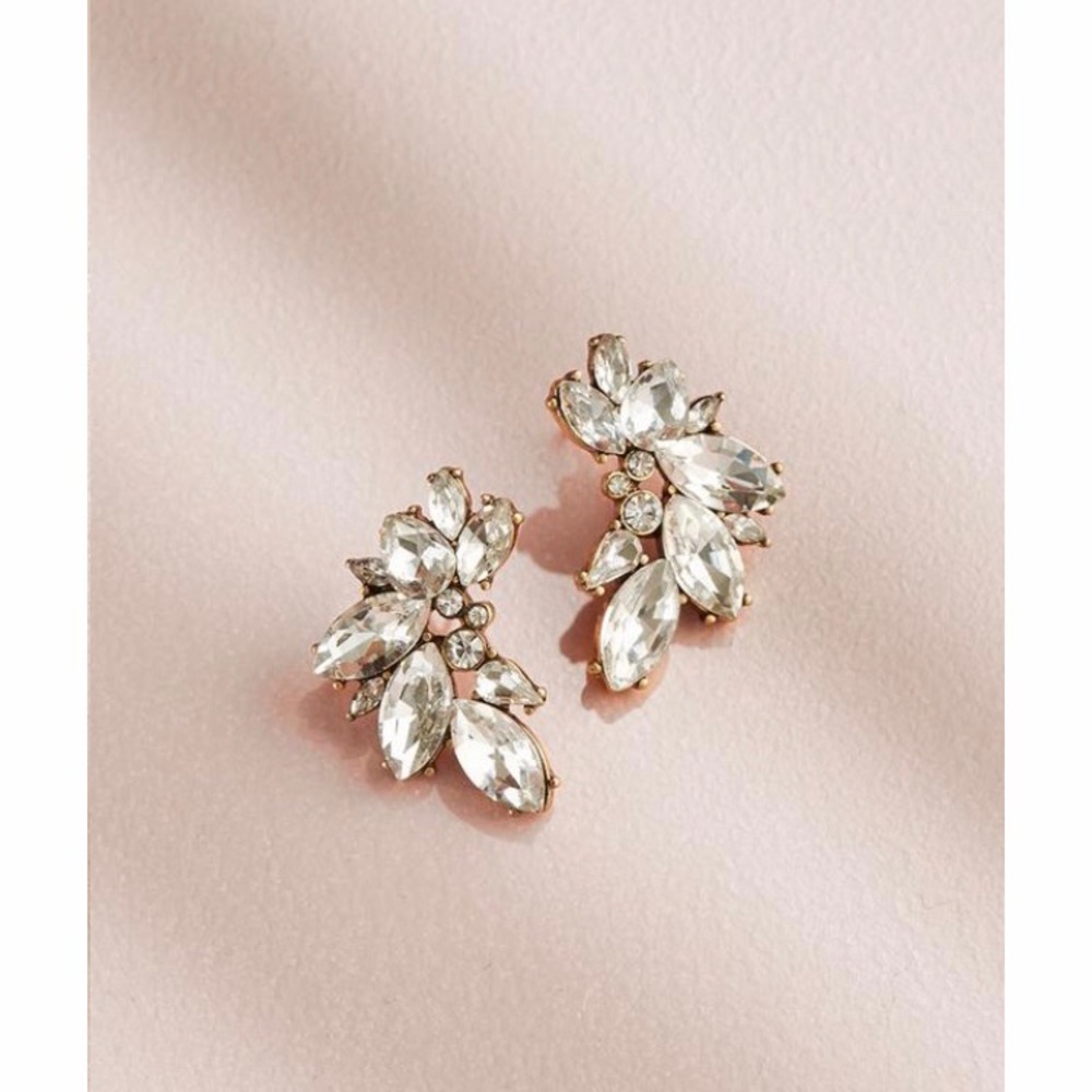 Olive & Piper cluster statement earrings